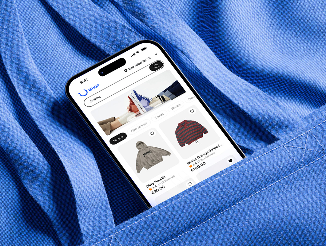 iShop Mobile App Preview